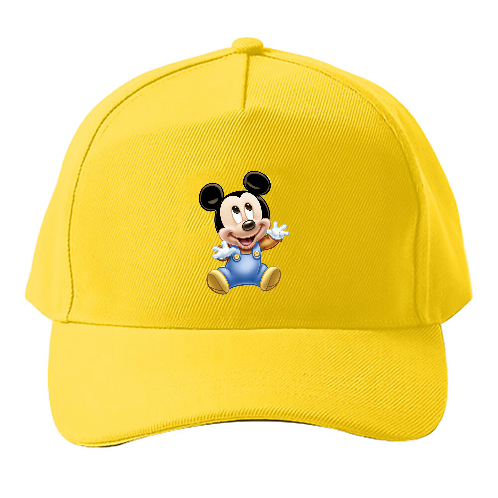 （画像用） ミッキーマウス Mickey Mouse ベースボールキャップ 綿100％ 男女兼用 帽子 スポーツ